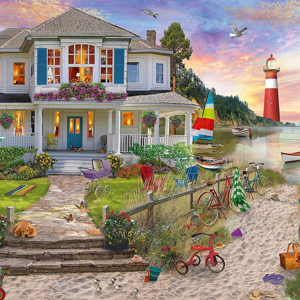Schmidt The Beach House Jigsaw Puzzle (1000 Pieces)
