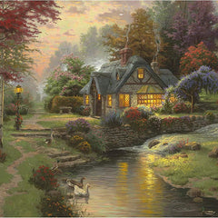 Schmidt Thomas Kinkade: Stillwater Cottage Jigsaw Puzzle (1000 Pieces)