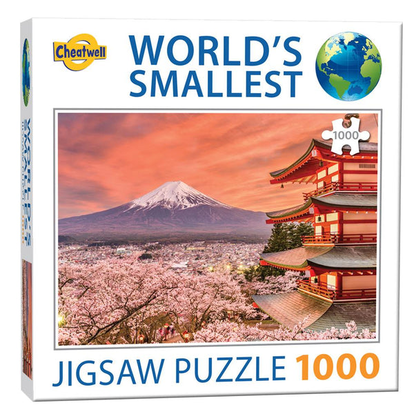 World's Smallest 1000 Piece Jigsaw - Mount Fuji (1000 Pieces)