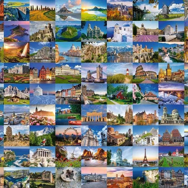 Ravensburger 99 Beautiful Places In Europe Jigsaw Puzzle (3000 Pieces)