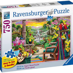 Ravensburger Tropical Retreat Jigsaw Puzzle (750 XL Extra Large Pieces)
