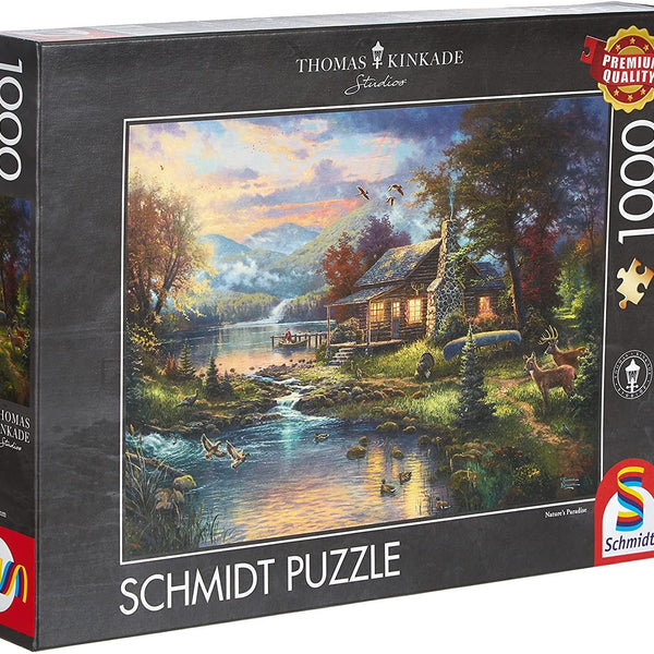 Schmidt Thomas Kinkade: Nature's Paradise Jigsaw Puzzle (1000 Pieces)