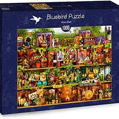 Bluebird Wine Shelf Jigsaw Puzzle (1000 Pieces)