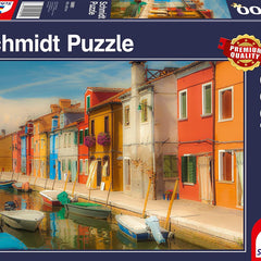 Schmidt Bright Houses, Island of Murano Jigsaw Puzzle (1000 Pieces)