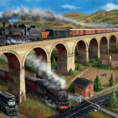 Falcon Deluxe The Viaduct Jigsaw Puzzle (1000 Pieces)