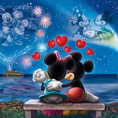 Clementoni Disney Mickey & Minnie Mouse Panorama Jigsaw Puzzle (1000 Pieces)