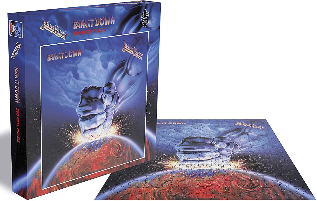 Judas Priest Ram It Down Jigsaw Puzzle (500 Pieces)