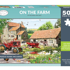 Otter House On The Farm Jigsaw Puzzle (500 Pieces)