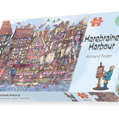 Harebrained Harbour - Armand Foster Jigsaw Puzzle (1000 Pieces)