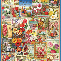 Eurographics Flowers Seed Catalogue Jigsaw Puzzle (1000 Pieces)