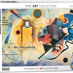 Eurographics Yellow, Red, Blue, Kandinsky Jigsaw Puzzle (1000 Pieces)