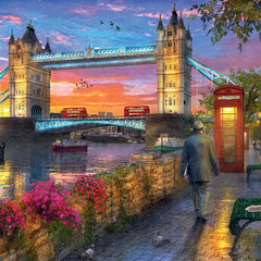 Ravensburger London Tower Bridge at Sunset Jigsaw Puzzle (1000 Pieces)