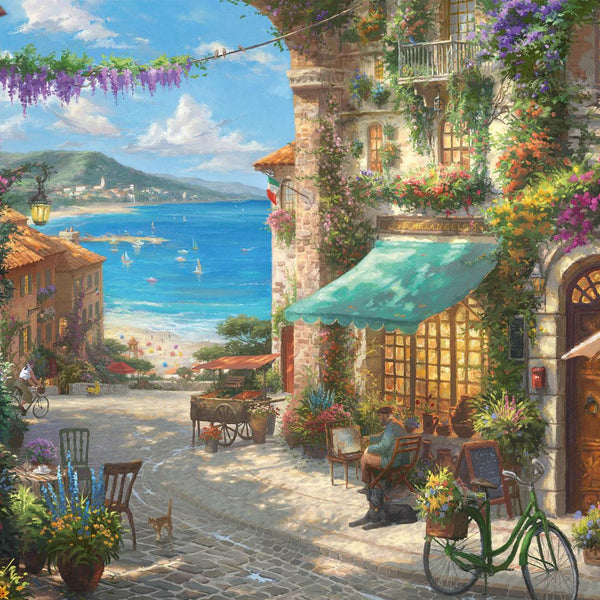 Schmidt Thomas Kinkade Italian Cafe