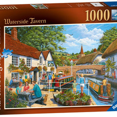 Ravensburger Waterside Tavern Jigsaw Puzzle (1000 Pieces)