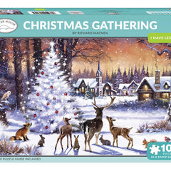 Otter House Christmas Gathering Jigsaw Puzzle (1000 Pieces)