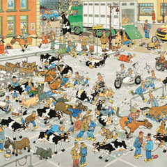 Jan Van Haasteren The Cattle Market Jigsaw Puzzle (1000 Pieces)