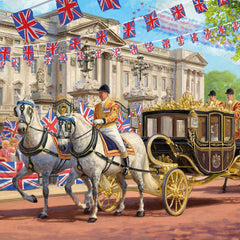 Gibsons Royal Celebrations Jigsaw Puzzles (4 x 500 Pieces)