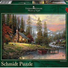 Schmidt Kinkade A Peaceful Retreat Jigsaw Puzzle (500 Pieces)