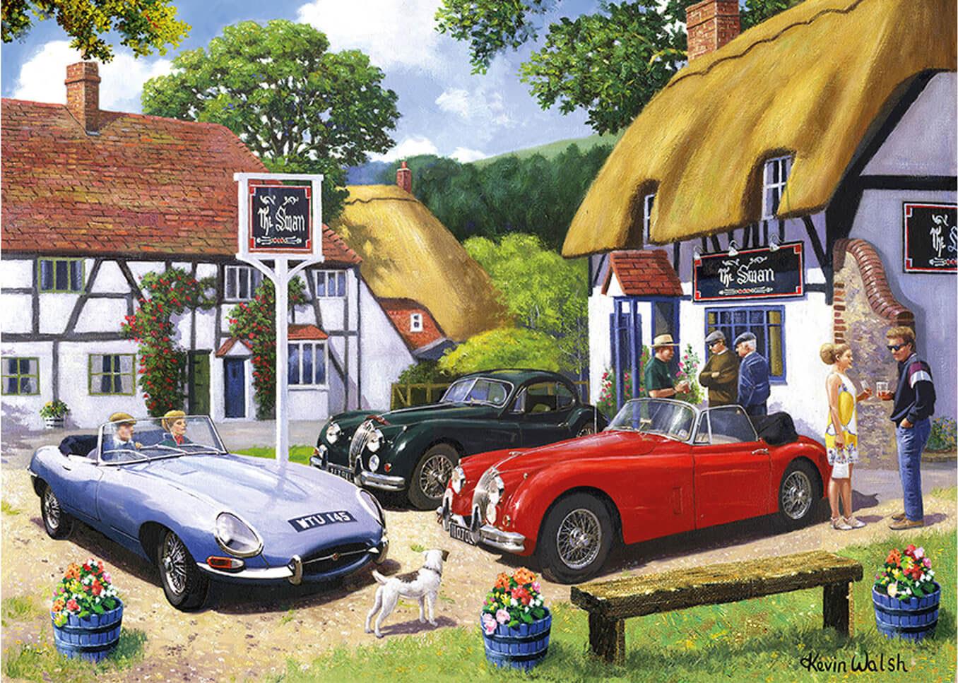 Classic Car Club, Kevin Walsh Jigsaw Puzzle (1000 Pieces)