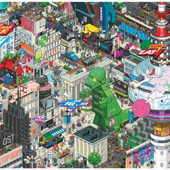 Heye Berlin Quest eBoy Pixorama Jigsaw Puzzle (1000 Pieces)