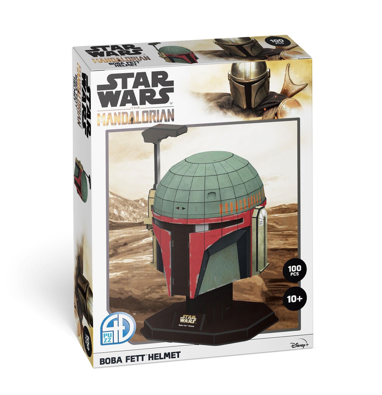 Star Wars: The Mandalorian - Boba Fett's Helmet 3D Model Puzzle