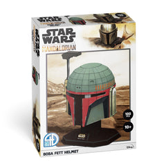 Star Wars: The Mandalorian - Boba Fett's Helmet 3D Model Puzzle