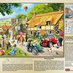 Ravensburger Leisure Days No 1 Summer Village Jigsaw Puzzle (1000 Pieces)