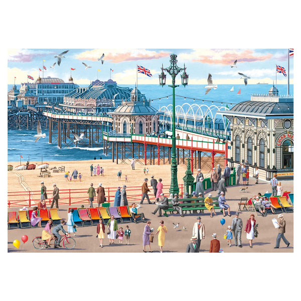 Falcon Deluxe Brighton Pier Jigsaw Puzzle (1000 Pieces)