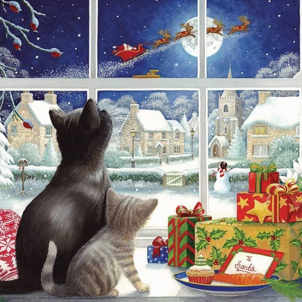 Otter House Waiting For Santa Jigsaw Puzzle (1000 Pieces)