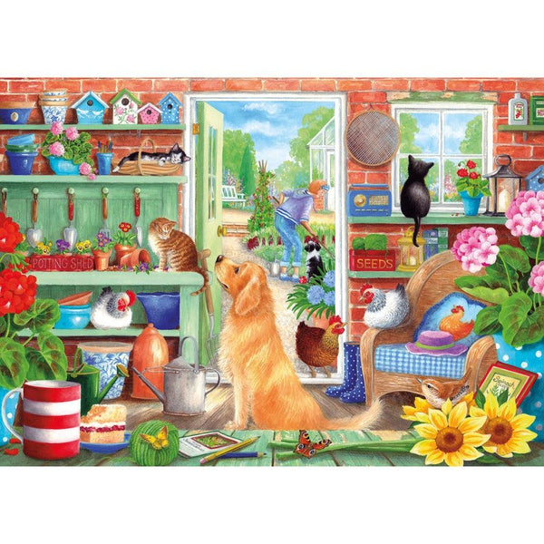 Gibsons The Potting Bench Jigsaw Puzzle (1000 Pieces)