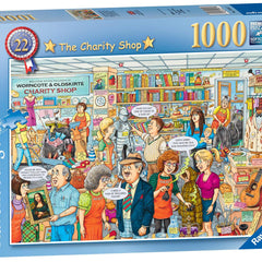 Ravensburger Best of British - The Charity Shop Jigsaw Puzzle (1000 Pieces)