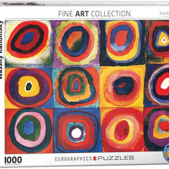 Eurographics Colour Study of Squares, Kandinsky Jigsaw Puzzle (1000 Pieces)
