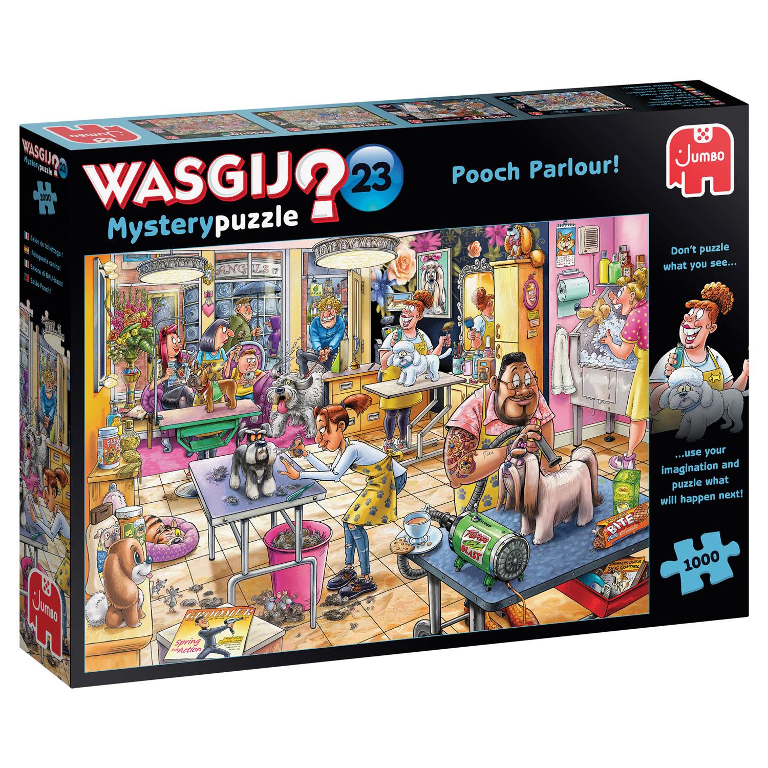 Wasgij Mystery 23 Pooch Parlour! Jigsaw Puzzle (1000 Pieces)