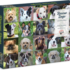 Galison Rescue Dogs Jigsaw Puzzle (1000 Pieces)