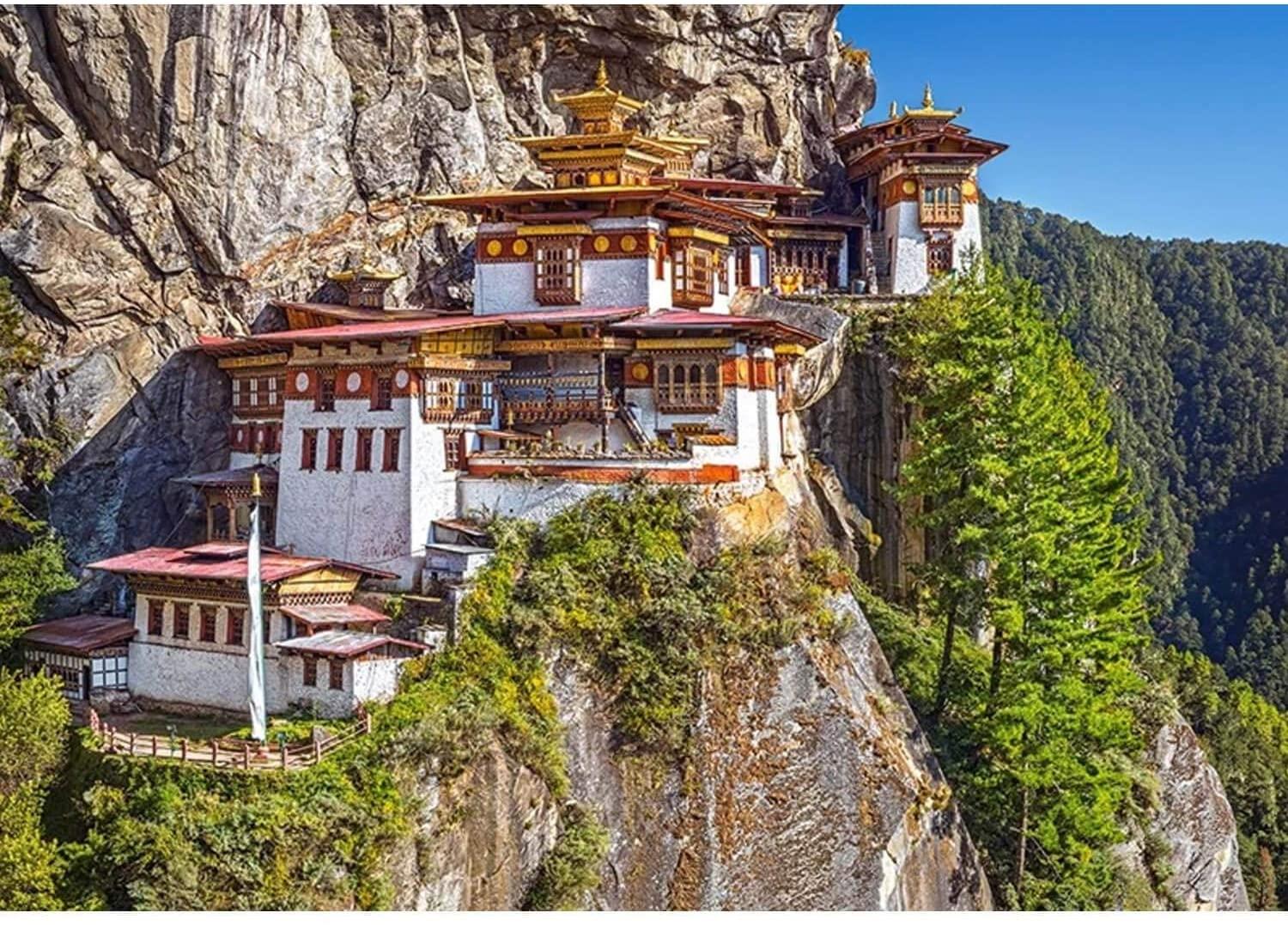 Castorland View of Paro Taktsang, Bhutan Jigsaw Puzzle (500 Pieces)