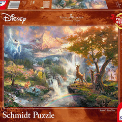 Schmidt Thomas Kinkade Disney Bambi Jigsaw Puzzle (1000 Pieces)