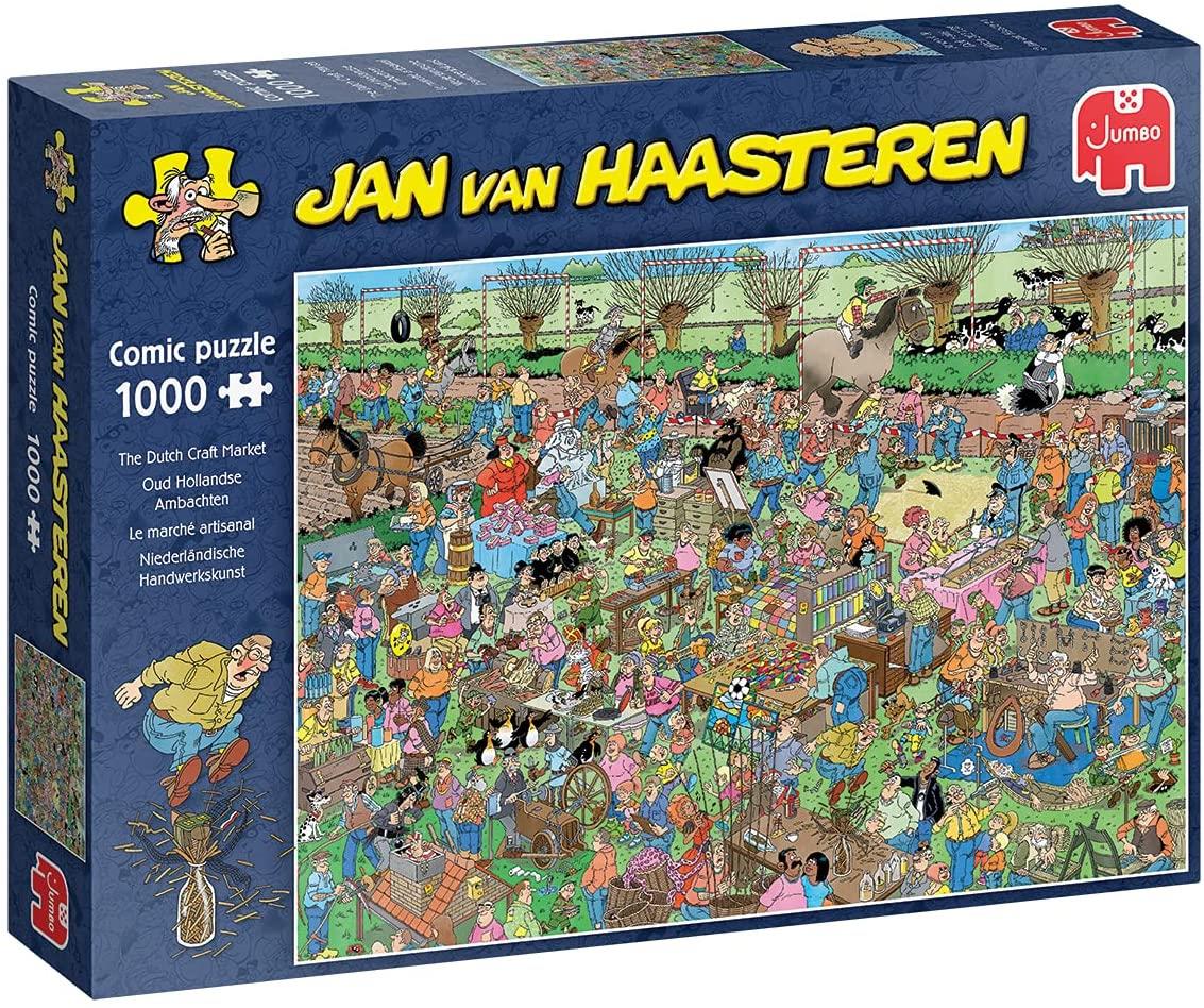 Jan Van Haasteren The Dutch Craft Market JJigsaw Puzzle (1000 Pieces)