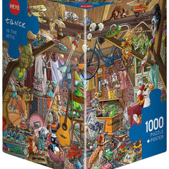 Heye Triangular In The Attic, Tanck Jigsaw Puzzle (1000 Pieces)