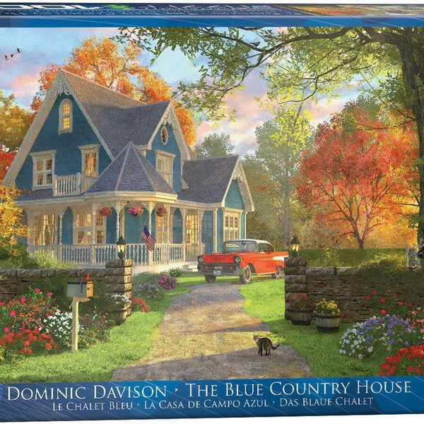 Eurographics The Blue Country House Jigsaw Puzzle (1000 Pieces)