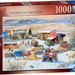 Ravensburger Winter on the Farm Jigsaw Puzzle (1000 Pieces)