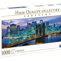 Clementoni New York Brooklyn Bridge Panorama High Quality Jigsaw Puzzle (1000 Pieces)