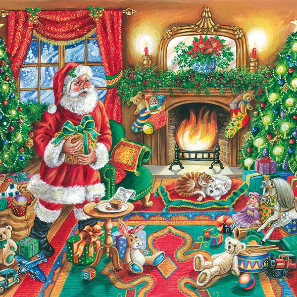 A Delivery From Father Christmas Jigsaw Puzzle (1000 Pieces)