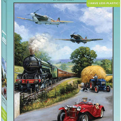 Otter House Nostalgic Transport Jigsaw Puzzle (1000 Pieces)