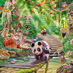Schmidt Steve Sundram Asian Wildlife Jigsaw Puzzle (1000 Pieces)