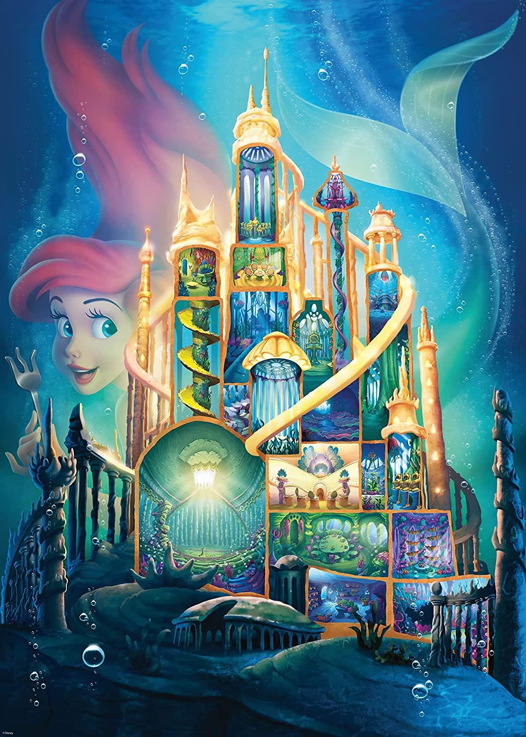 Ravensburger Disney Ariel Castle Jigsaw Puzzle (1000 Pieces)