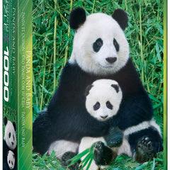 Eurographics Panda Bear & Baby Jigsaw Puzzle (1000 Pieces)