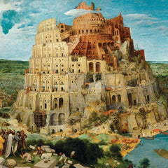 Eurographics The Tower of Babel,  Bruegel Jigsaw Puzzle (1000 Pieces)