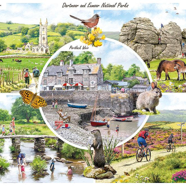 Otter House Dartmoor & Exmoor National Park Jigsaw Puzzle (1000 Pieces)