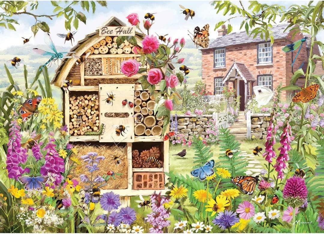 Gibsons Bee Hall Jigsaw Puzzle (1000 Pieces)
