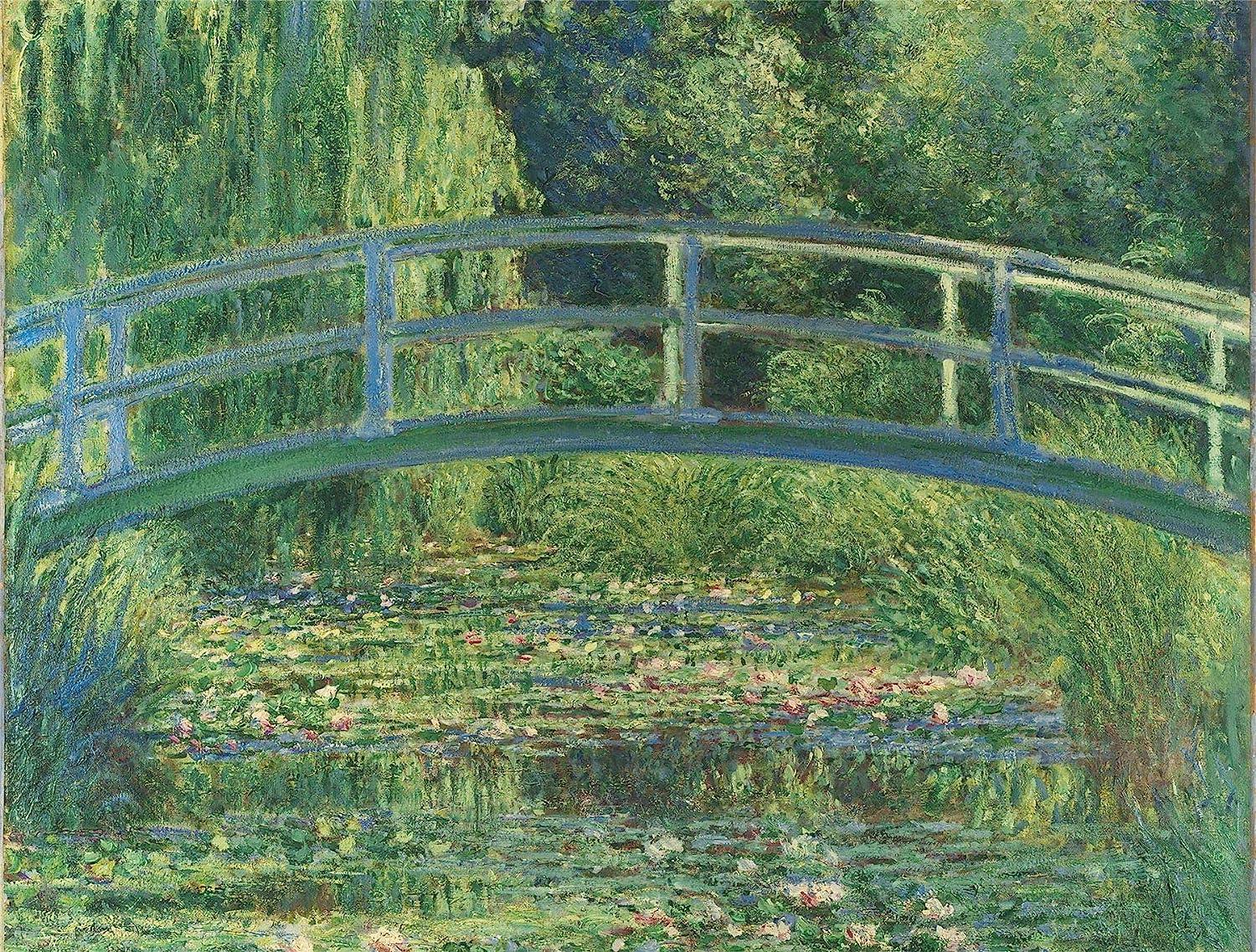 The Water-Lily Pond, Monet - National Gallery Jigsaw Puzzle (1000 Pieces)